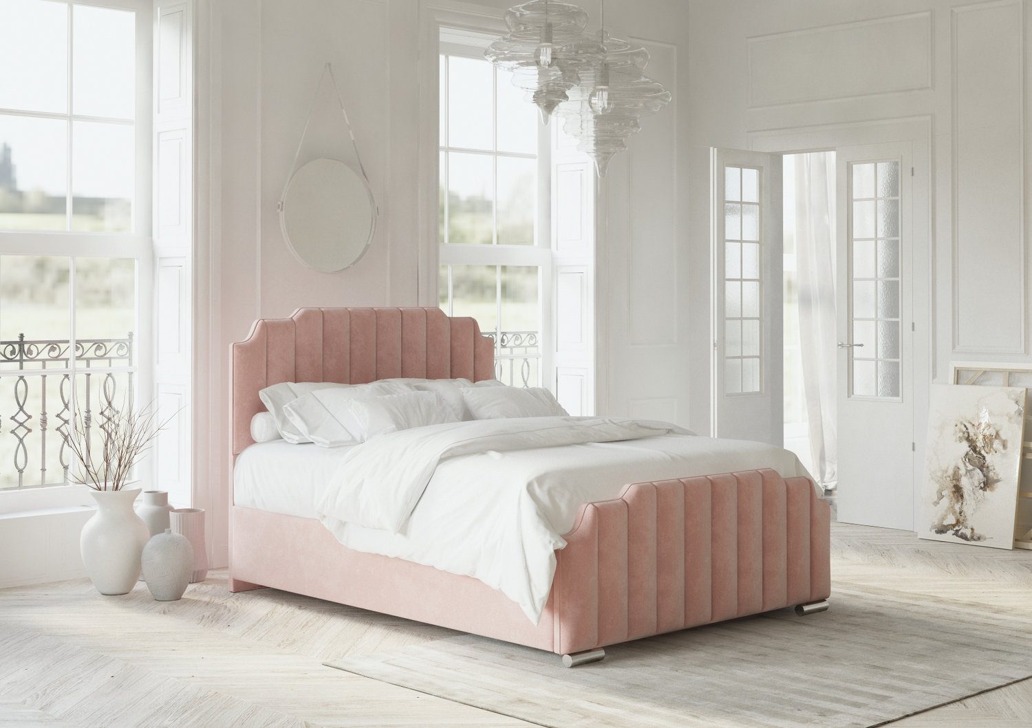 Rossoni Art Deco Bed